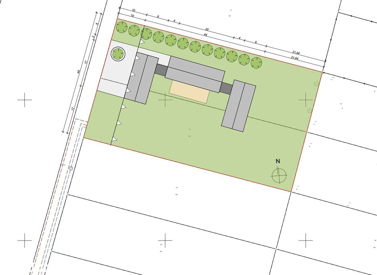 Działka 1674 m² – Poznań, Szczepankowo • WZ • tuż przy lesie • nr 2/3-12
