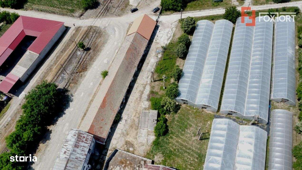 COMISION 0% Spatiu industrial de 695 mp si teren de 1821 mp - Giulvaz - Imagine principală: 3/19