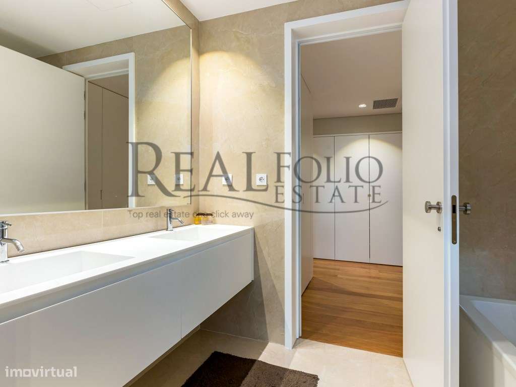 Apartamento T3 no Palácio da Junqueira residências, com jardim priv...-13