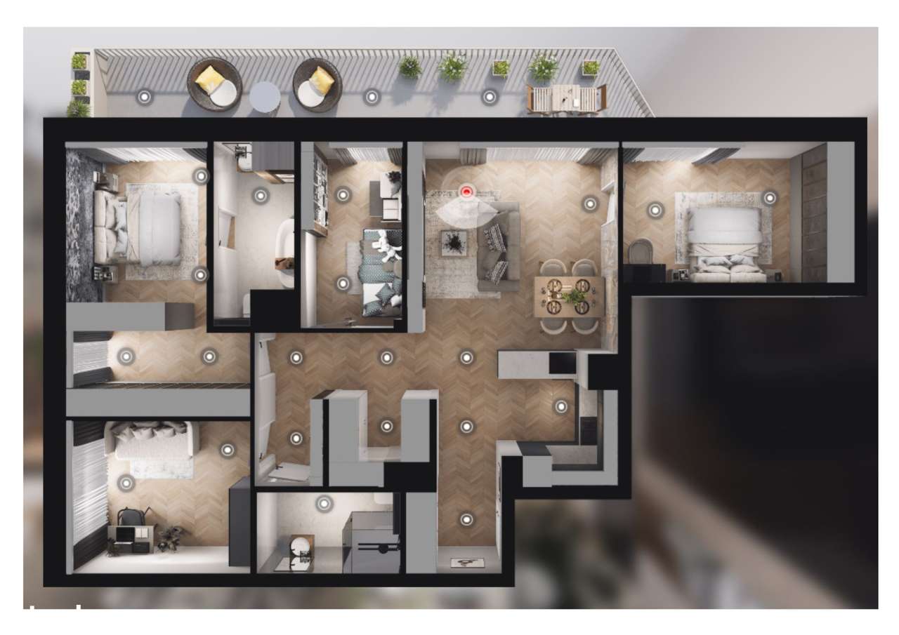 PROMOCJA MIESIĄCA!  103M2, 5 POKOI, OGRZEWANIE PODŁOGOWE, DUŻY BALKON!-7