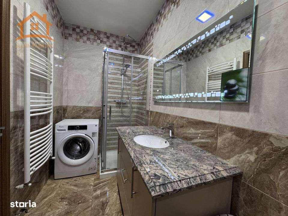 Isaran, ap. cu 3 camere, 96 mp + terasa 11.82, mobilat si utilat, loc-10