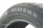 2 Opony Letnie 185/50R16 81H Continental Contact 5 - 7