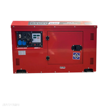 Set Generator de Curent Electric, Diesel, Bauer GFS - 8 Air Cooled, 10 kVA / 8 KW, 2 buc - 3
