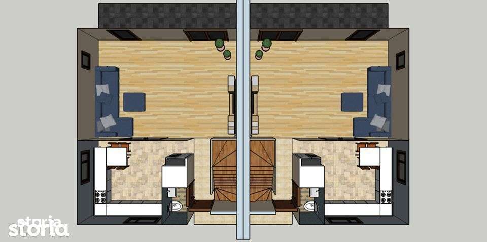 Casa tip duplex,,cu pivniță si garaj,,240 mp,teren 340 mp, ,Corunca - Imagine principală: 4/18