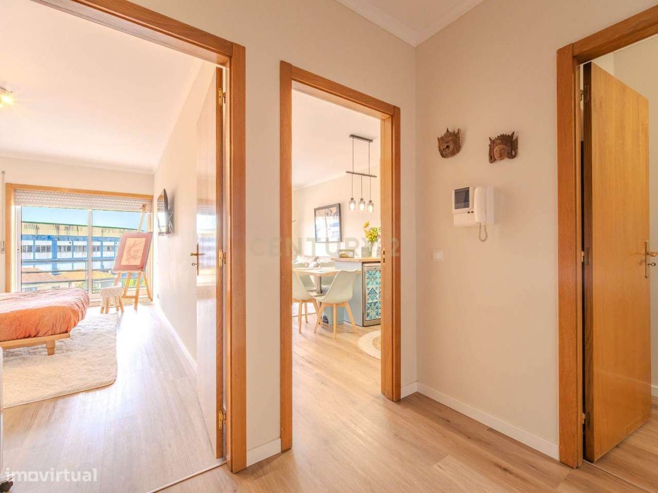 T1+1 Renovado com Garagem Box e Vista Mar | Valadares - Grande imagem: 3/22