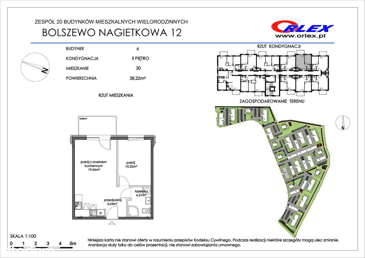 Słoneczne mieszkanie. Bolszewo ul. Nagietkowa 12/30