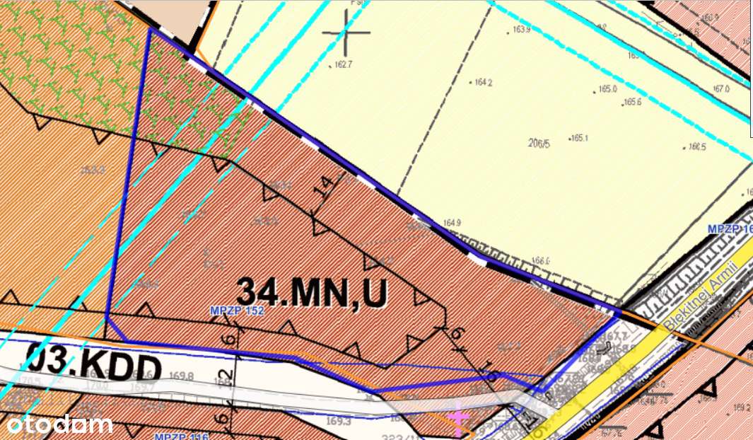 Działka mieszkalno- usługowa| potencjał inwestycyjny|MPZP-1