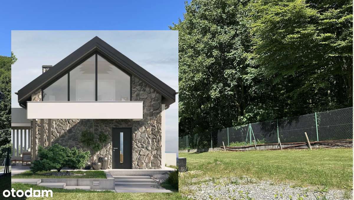 Słoneczna DZIAŁKA z pozwoleniem na budowę Straconka BIELSKO BIAŁA  8 a - Pełny obrazek: 5/17