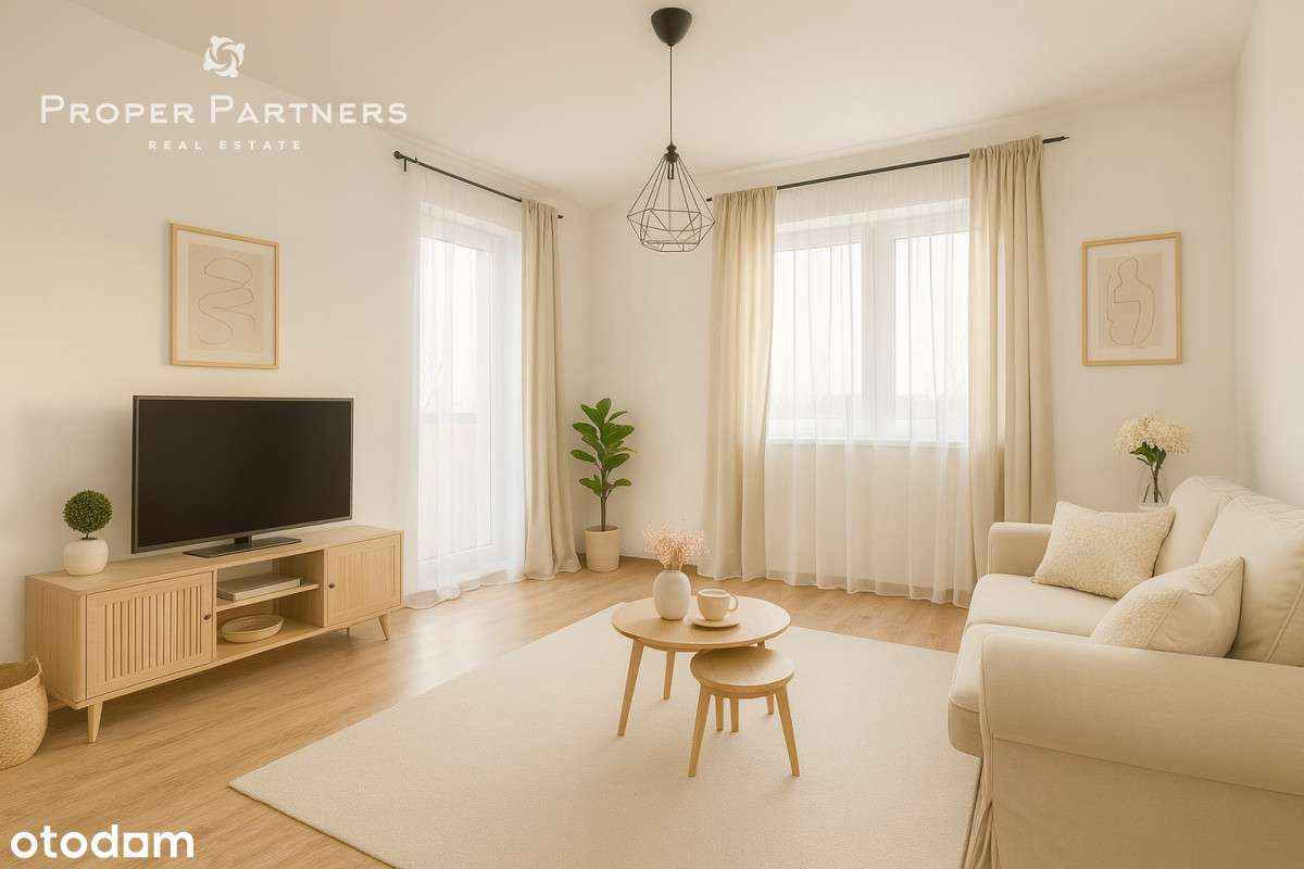 Słoneczne 2-pok. z balkonem i miejscem postojowym-0