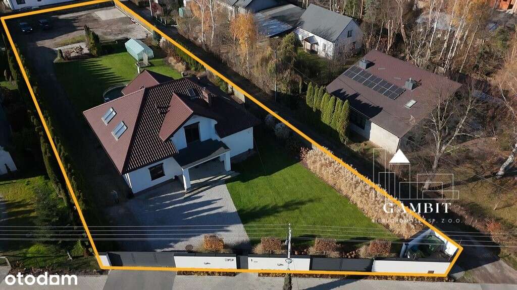 Nowoczesny 5 pok. dom z  dużym ogrodem pod Warszawą-17