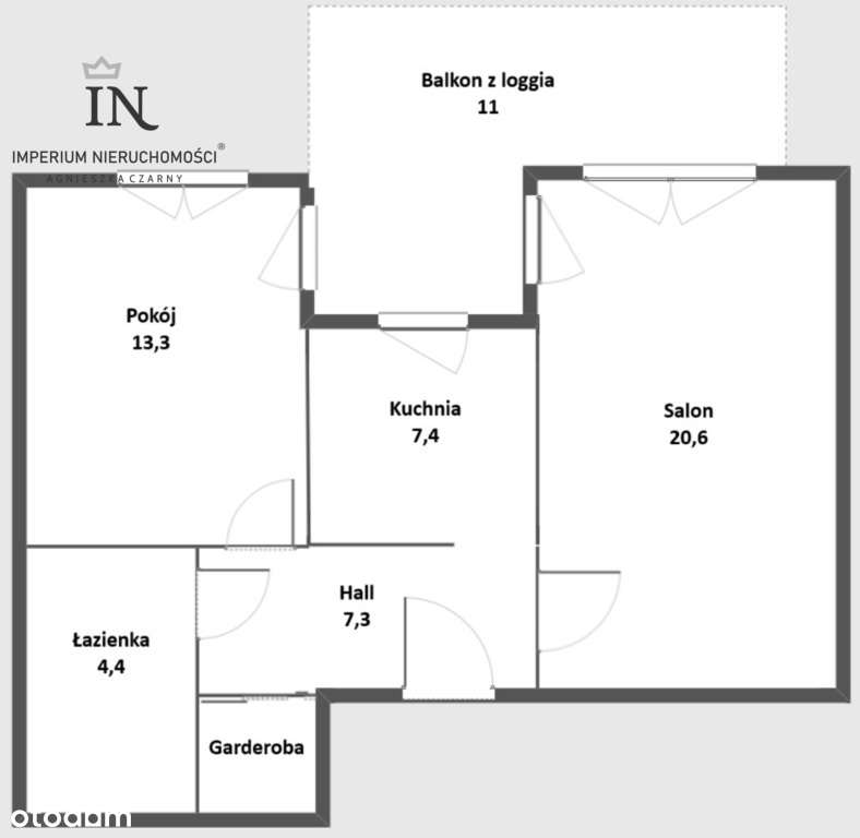 *** Atrakcyjne, 2 pokoje, do wejścia, Koralowa ***-16