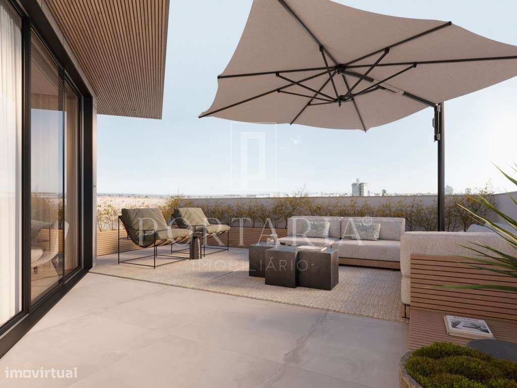 Penthouse com piscina no centro de Aveiro-4