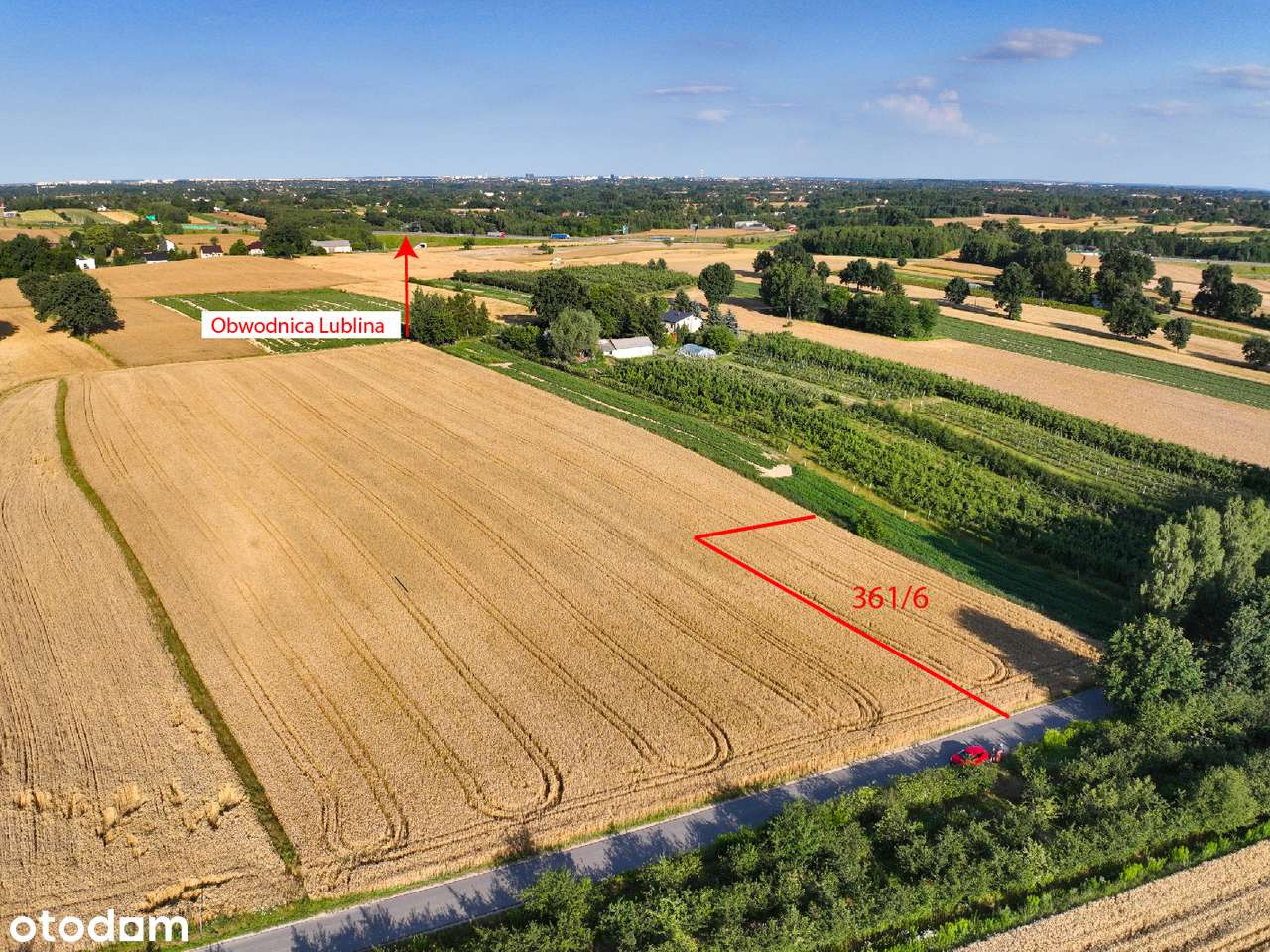 Twoje miejsce na dom – działka  budowlana 1356 m² MPZP blisko Lublina - Pełny obrazek: 2/4