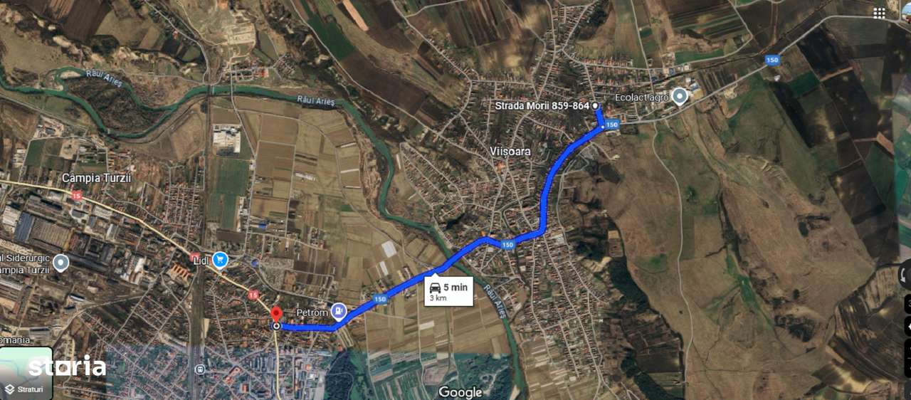 Teren intravilan de vanzare Viisoara Campia Turzii Jud Cluj-5