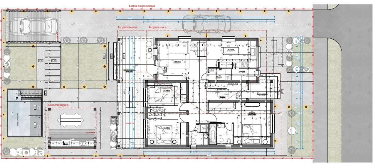 Casa noua cu 3 dormitoare de vanzare fara TVA in Santandrei - Bihor-18