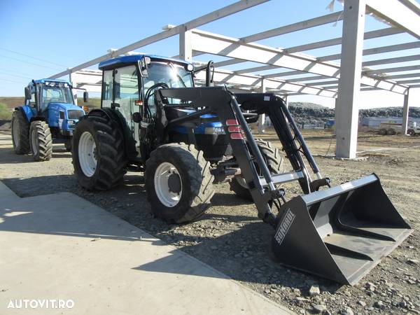 New Holland TN75F pomicol cu incarcator frontal - 14