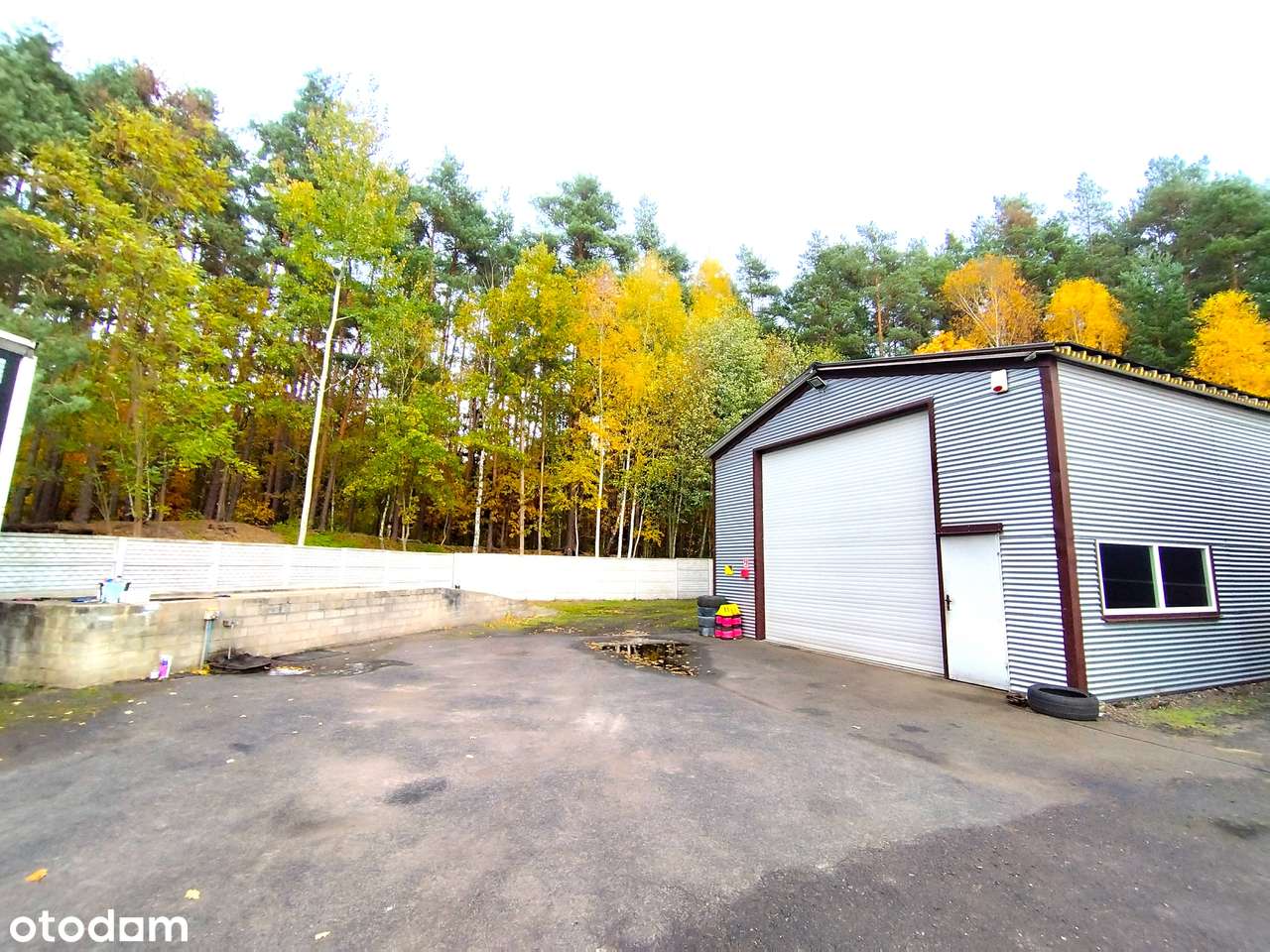 Warsztat*BAZA transportowa przy DW 335*zaplecze biur-socj*FOTOWOLTAIKA-4