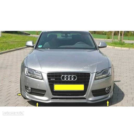 SPOILER LIP FRONTAL LOOK RS PARA AUDI A5 07-12 - 2