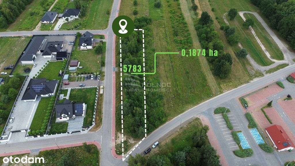 Działka Budowlana Na Sprzedaż/Połaniec/ 18,47 A - Pełny obrazek: 3/3