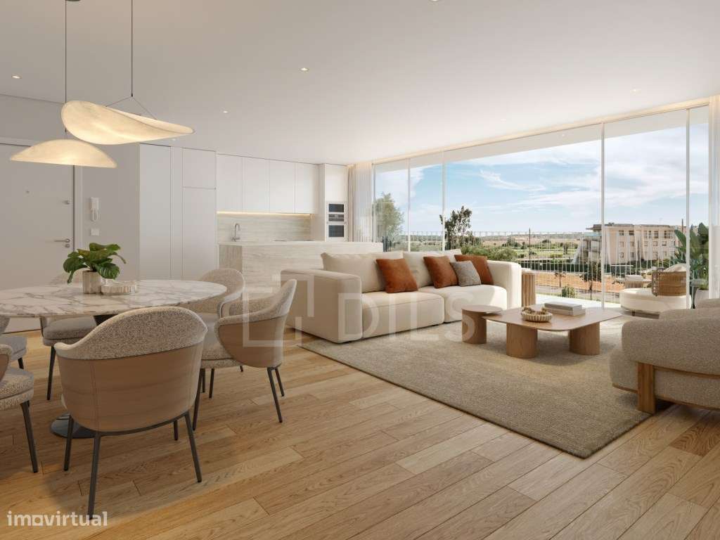 Apartamento T2 com varanda e lugar de garagem, inserido em novo con... - Grande imagem: 2/70