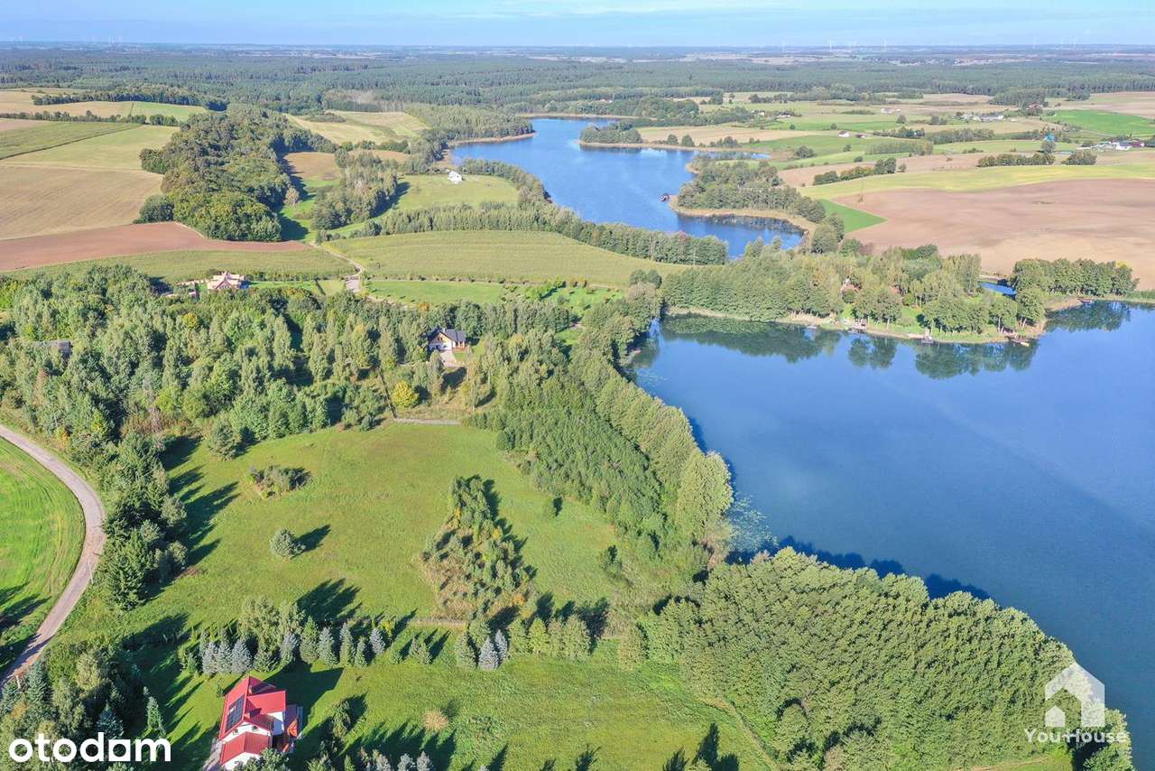 Działka nad Jeziorem Gryźliny - 2503 m2-6