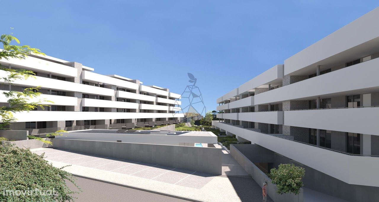 Apartamento T2 de Luxo , em Construção com Vista Mar - Lagos