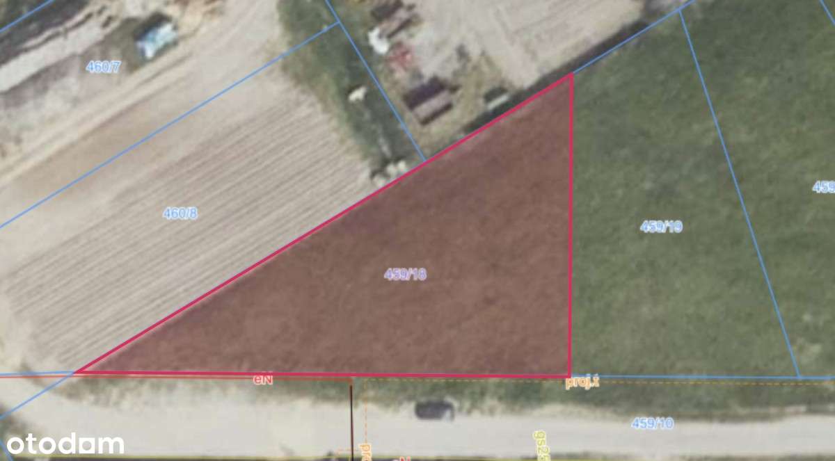 Działka budowlana z MPZP koło Suchego Lasu, gaz, prąd, 1058m-5