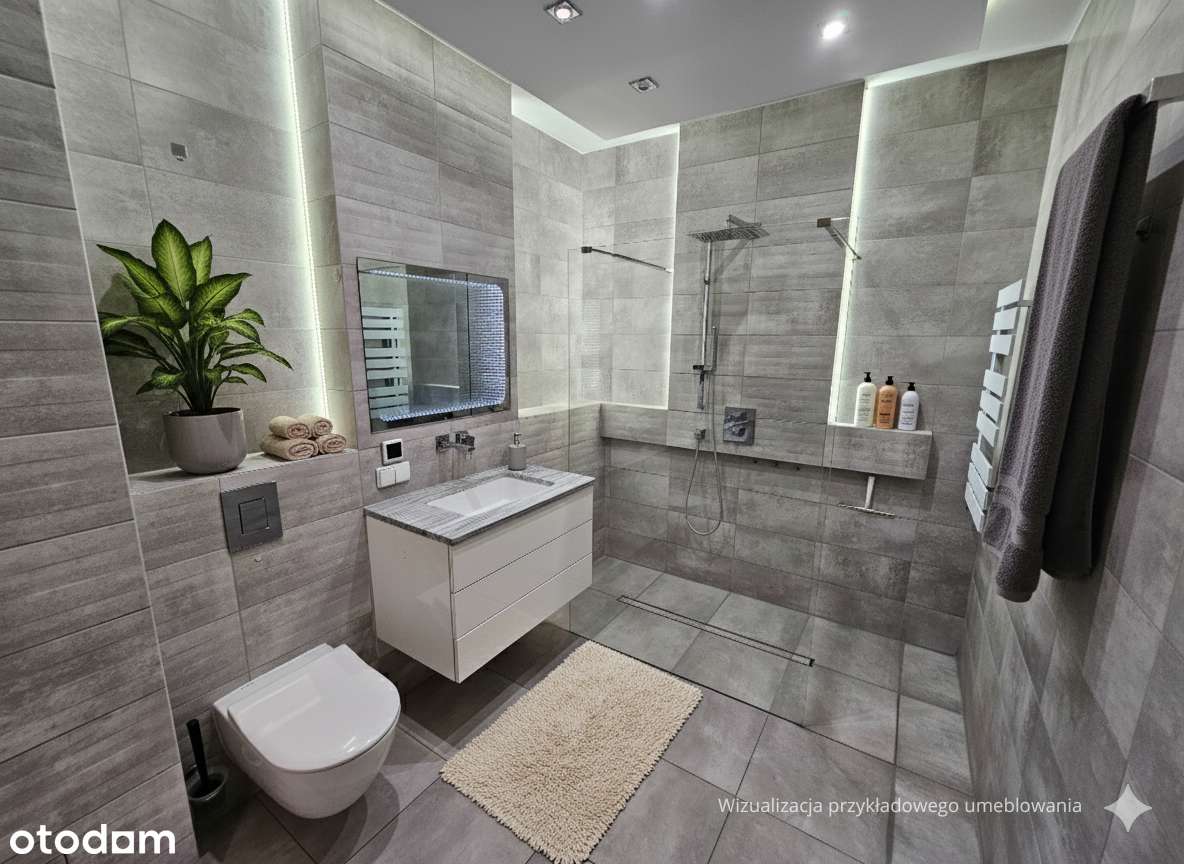 Apartament 59 m² z widokiem na Wawel | Klimatyzacja | M.postojowe - Pełny obrazek: 5/14