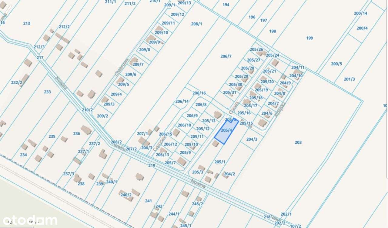 Robakowo DACHOWA Krzyżowniki, ostatnia niezabudowa-5