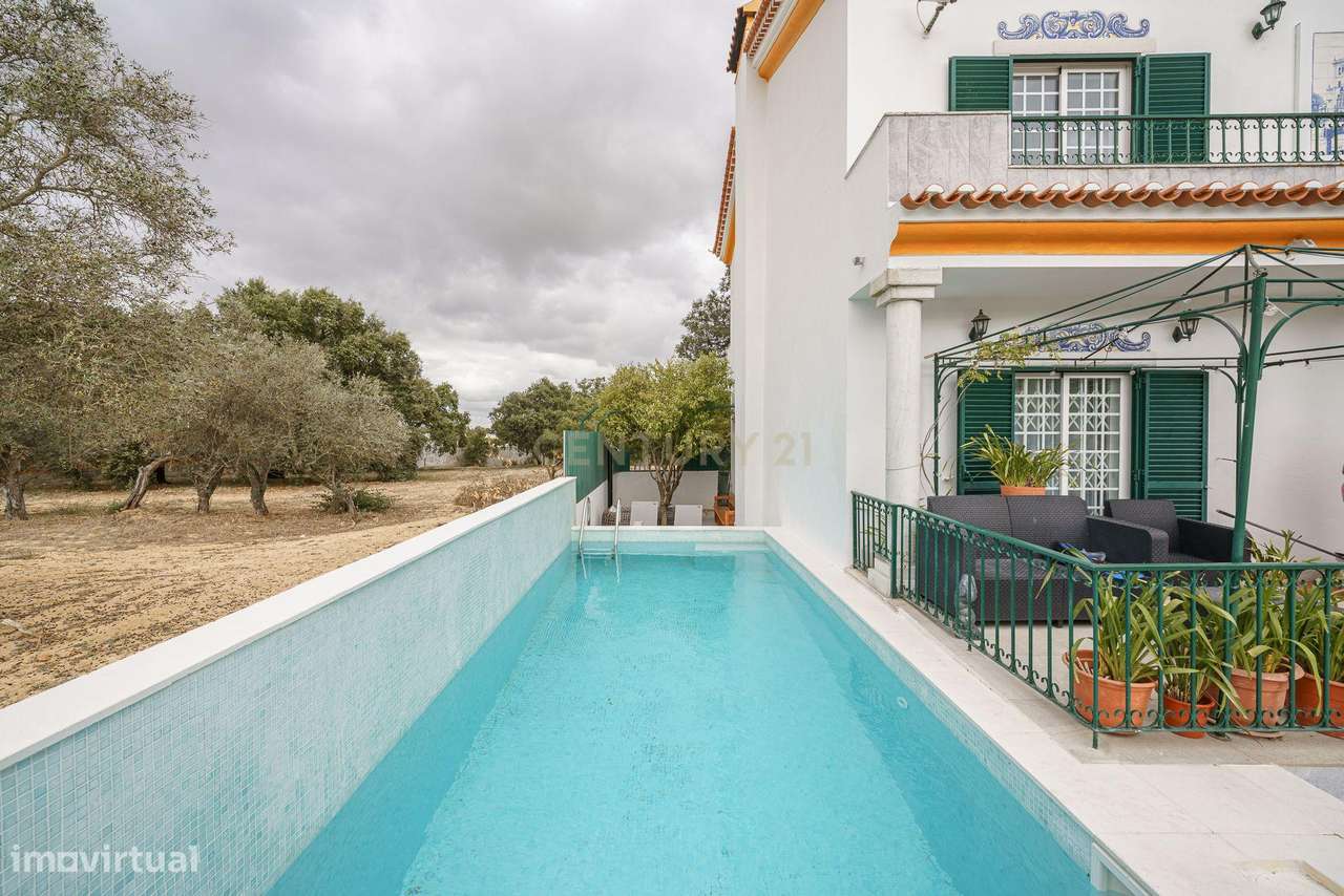 Moradia T5 de Charme com piscina, em Palmela. Conforto, Elegância e Fu-43