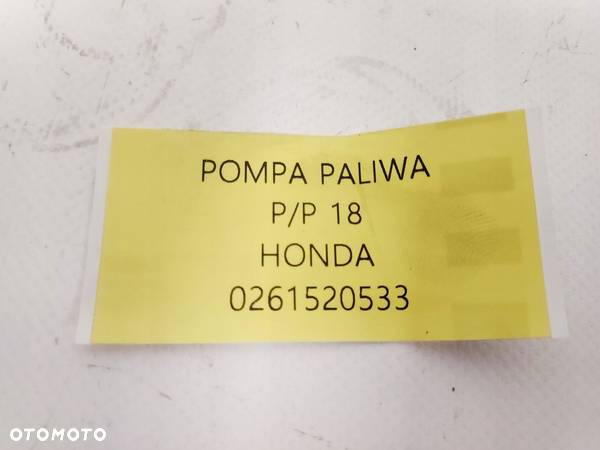 ORG POMPA PALIWA HONDA CIVIC X 2017- 1.0 TURBO - 4