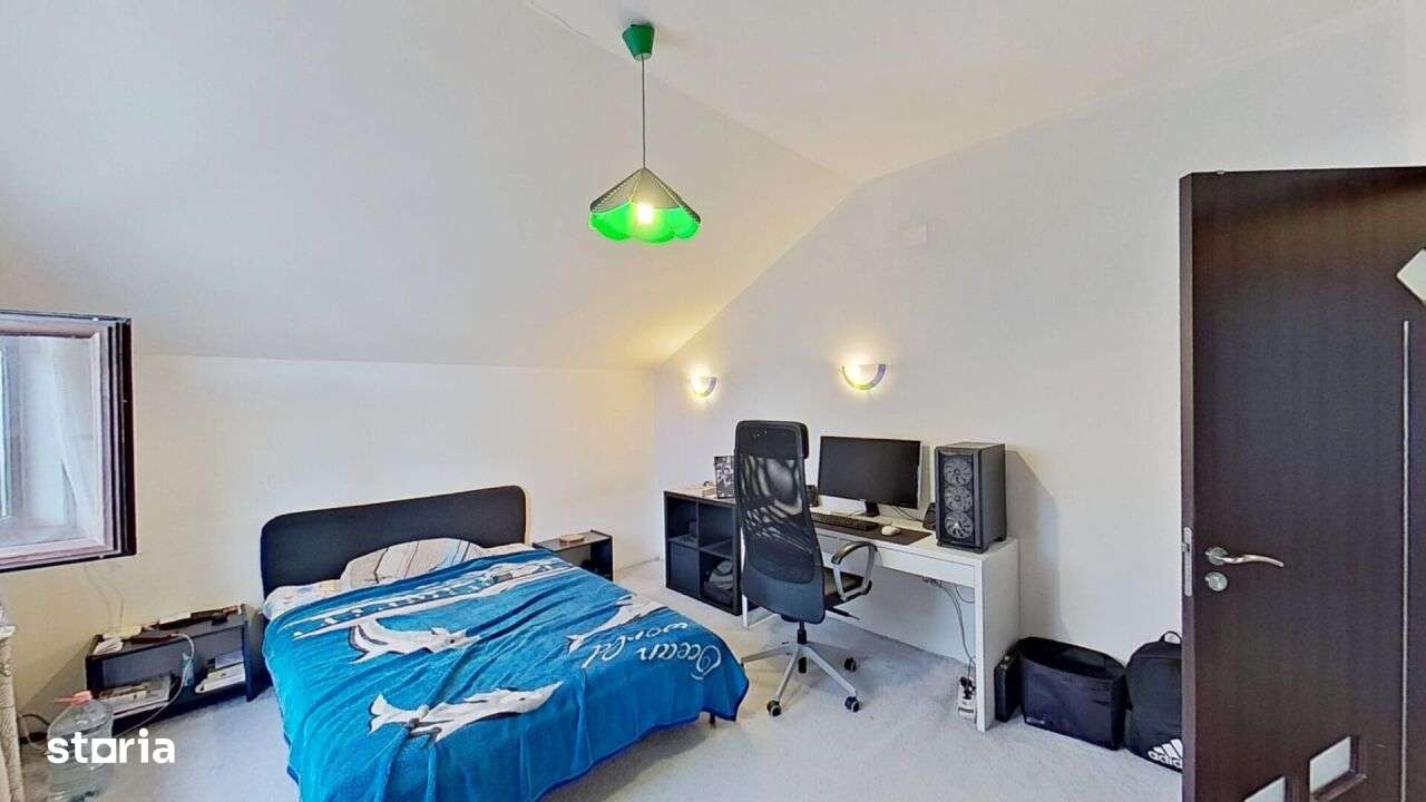 Comuna Berceni P+1 vila 194 mp individuala 300 m Bulevardul 1 Mai-7