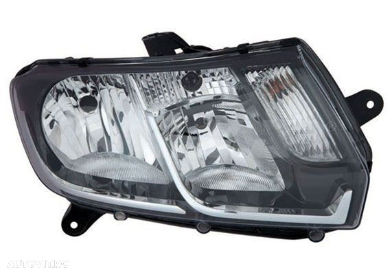 Far Stanga Dreapta Aftermarket Halogen NOU Dacia Logan 2 2013 2014 20 - 1