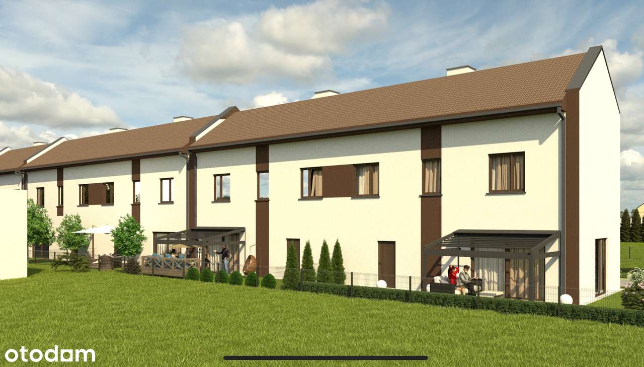 Na sprzedaż nowy dom w zabudowie szeregowej z garażem-6