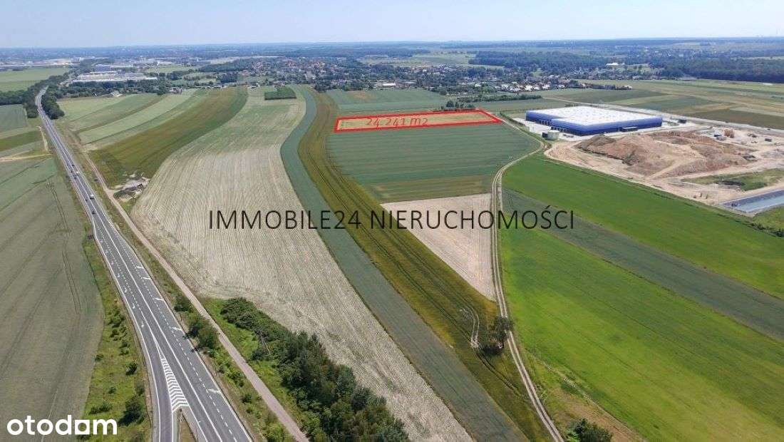Atrakcyjna nieruchomość gruntowa pod hale, magazyny, logistykę-1