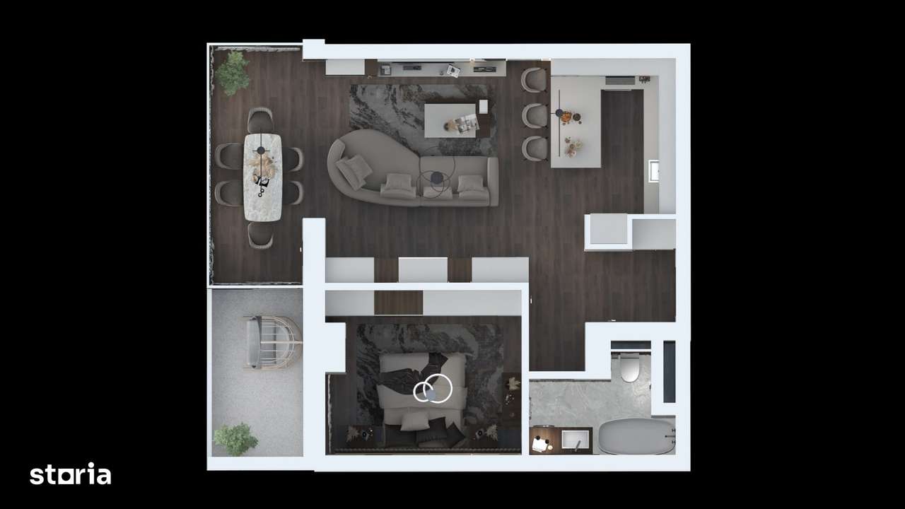 APARTAMENT 2 CAMERE SPASIOS | 86 MP TOTALI | SEBASTIAN