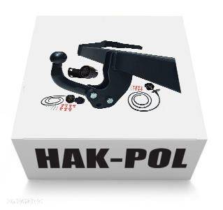 HAK HOLOWNICZY + WIĄZKA 7PIN/13 FORD FOCUS MK3 3 III KOMBI TOURNIER 2011-2018 - 9