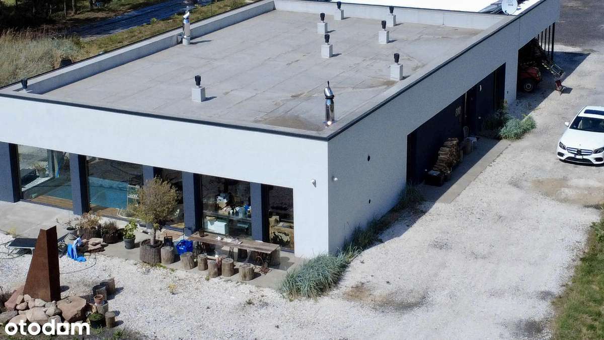 Nowoczesna oaza przy lesie z basenem i ekologiczną ziemią - Pełny obrazek: 5/20