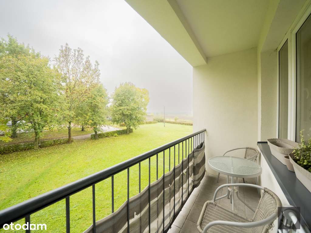 3pokoje z balkonem, w zielonym zakątku pod miastem-9