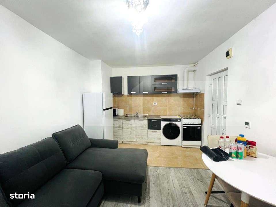 Garsoniera in centrul Clujului, 19 mp, 15 mp terasa, zona strazii Bari - Imagine principală: 4/8