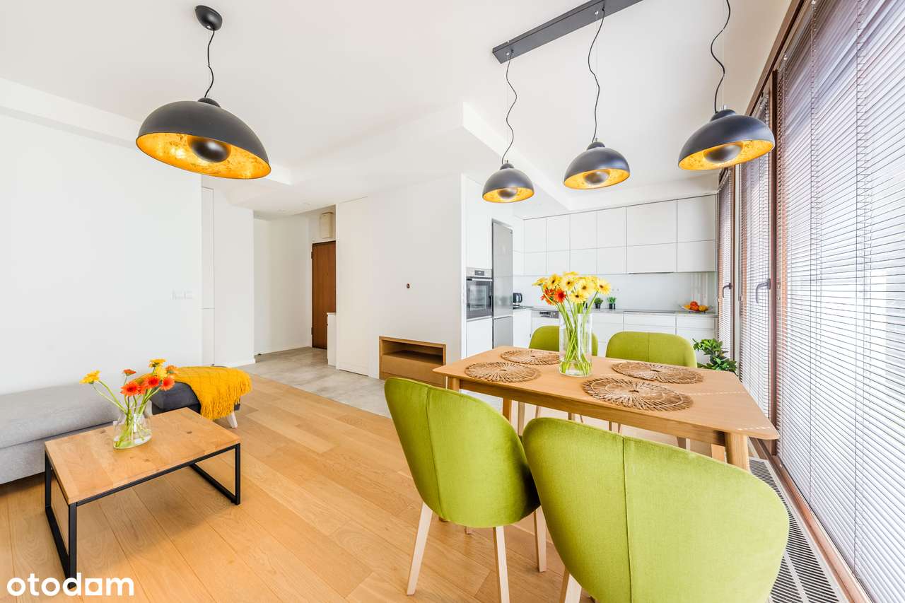 Nowy, funkcjonalny 2 pok. apartament, z widokiem na Las Bielański-0