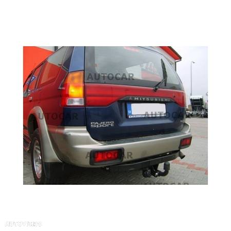 Carlig de remorcare pentru MITSUBISHI PAJERO - SPORT - 3/5 usi, (K 90) - sistem semidemontabil -cu suruburi - din 1998 - 11