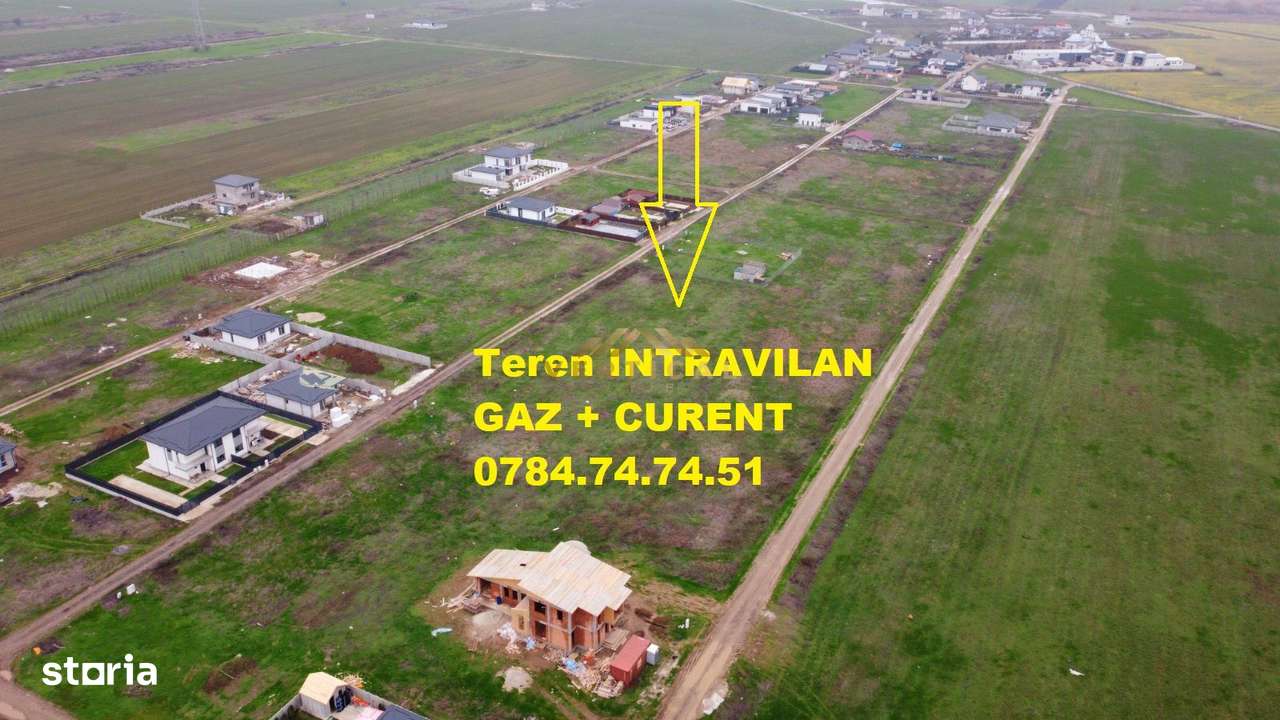 Teren INTRAVILAN | proiect Mega Parc | comuna Berceni - Imagine principală: 4/4