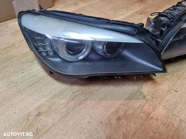 faruri bi xenon bmw f01 seria 7 in stare foarte buna - 7