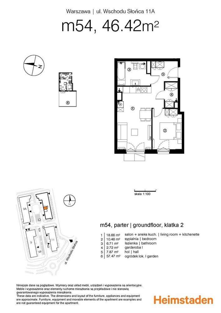 2 Pokoje | Do wprowadzenia | Ogródek | Garderoba-9