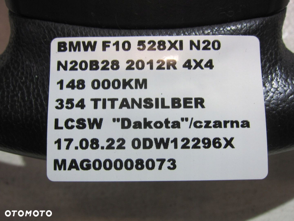 BMW F10 528XI N20 KIEROWNICA PODGRZEWANA F11 - 15