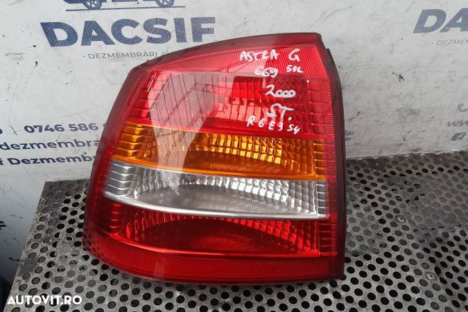 Lampa / Tripla stop stanga pe aripa HATCHBACK Opel Astra G  [din 1998 - 1