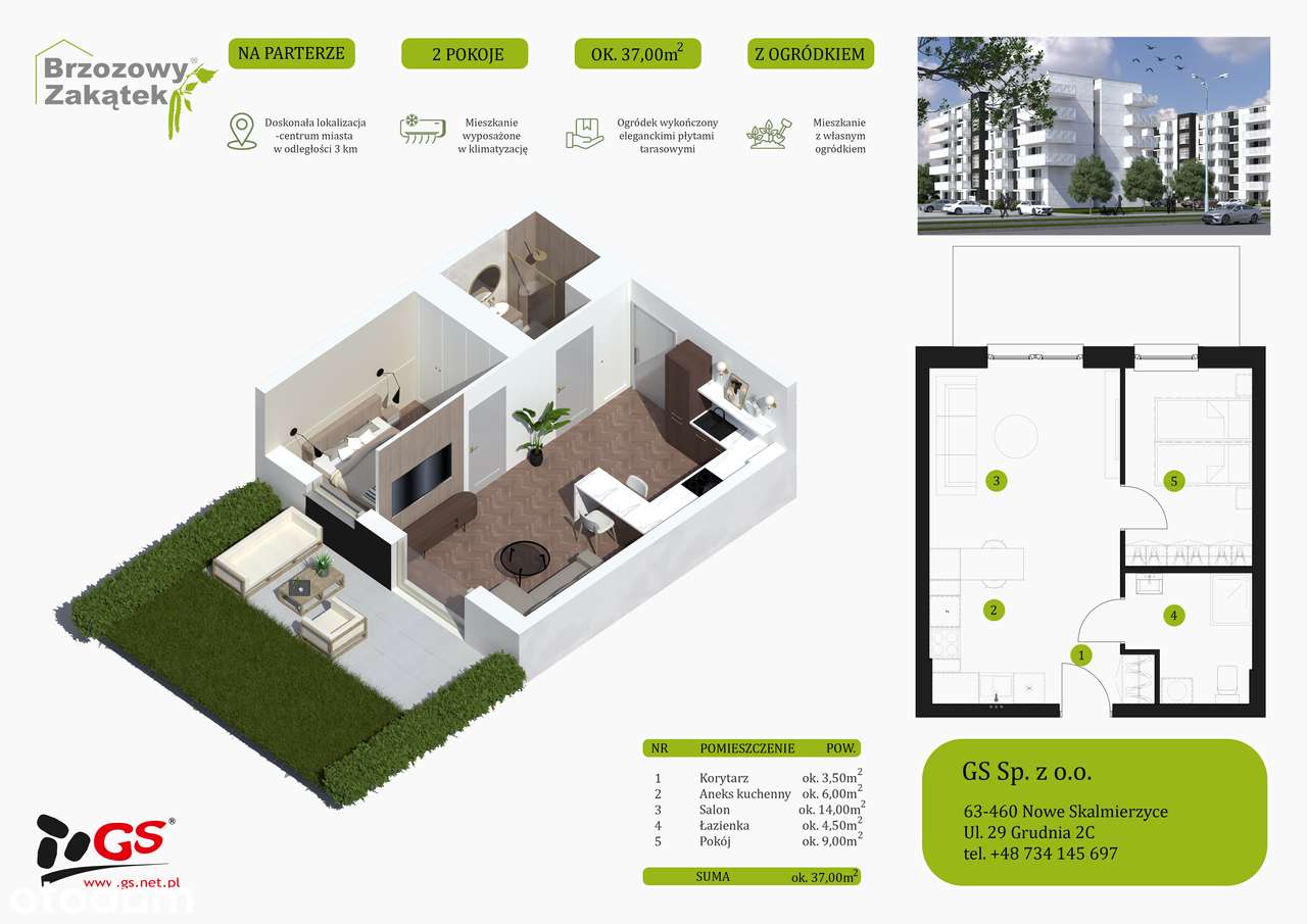 Urokliwe Mieszkanie nr 12 ul. Majorka - Pełny obrazek: 3/6