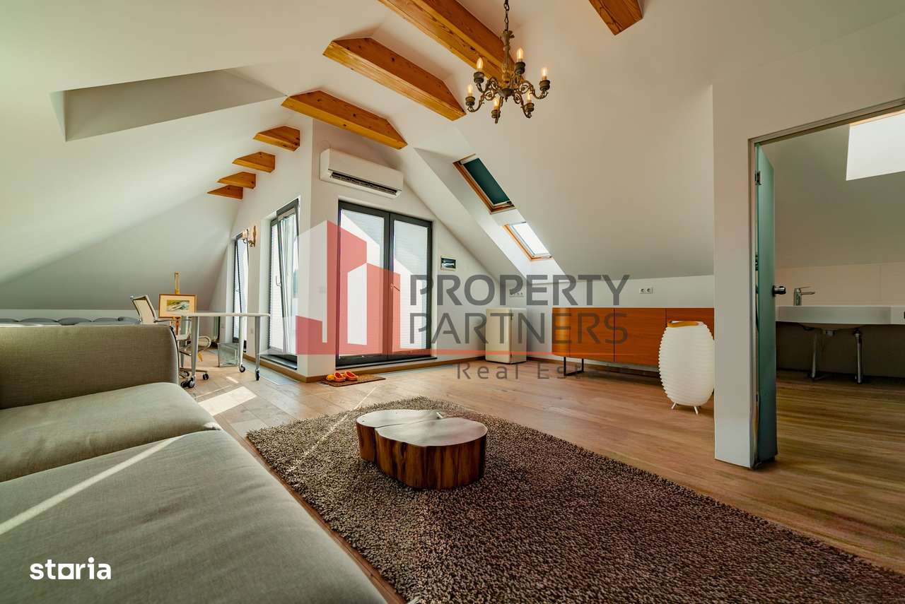 Apartament Duplex Elegant cu Terasă Panoramică – Dealul Cetății, Brașo-15