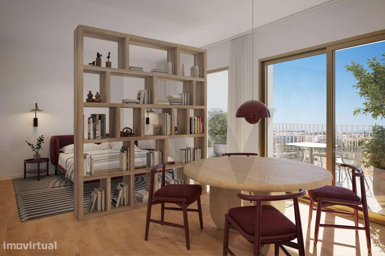 Nova Construção: T2 com 2 Estacionamentos no Lisbon Heights - Alto do-14